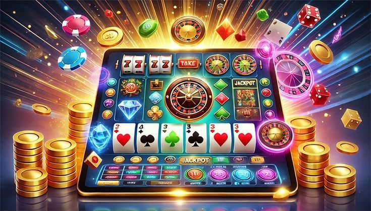 Antarmuka permainan slot Phoenix Rises di aplikasi sip69 menampilkan gulungan dan simbol phoenix