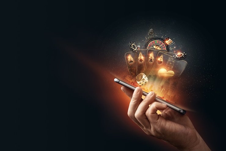 Layar blackjack di aplikasi sip69 menunjukkan kartu pemain dan dealer
